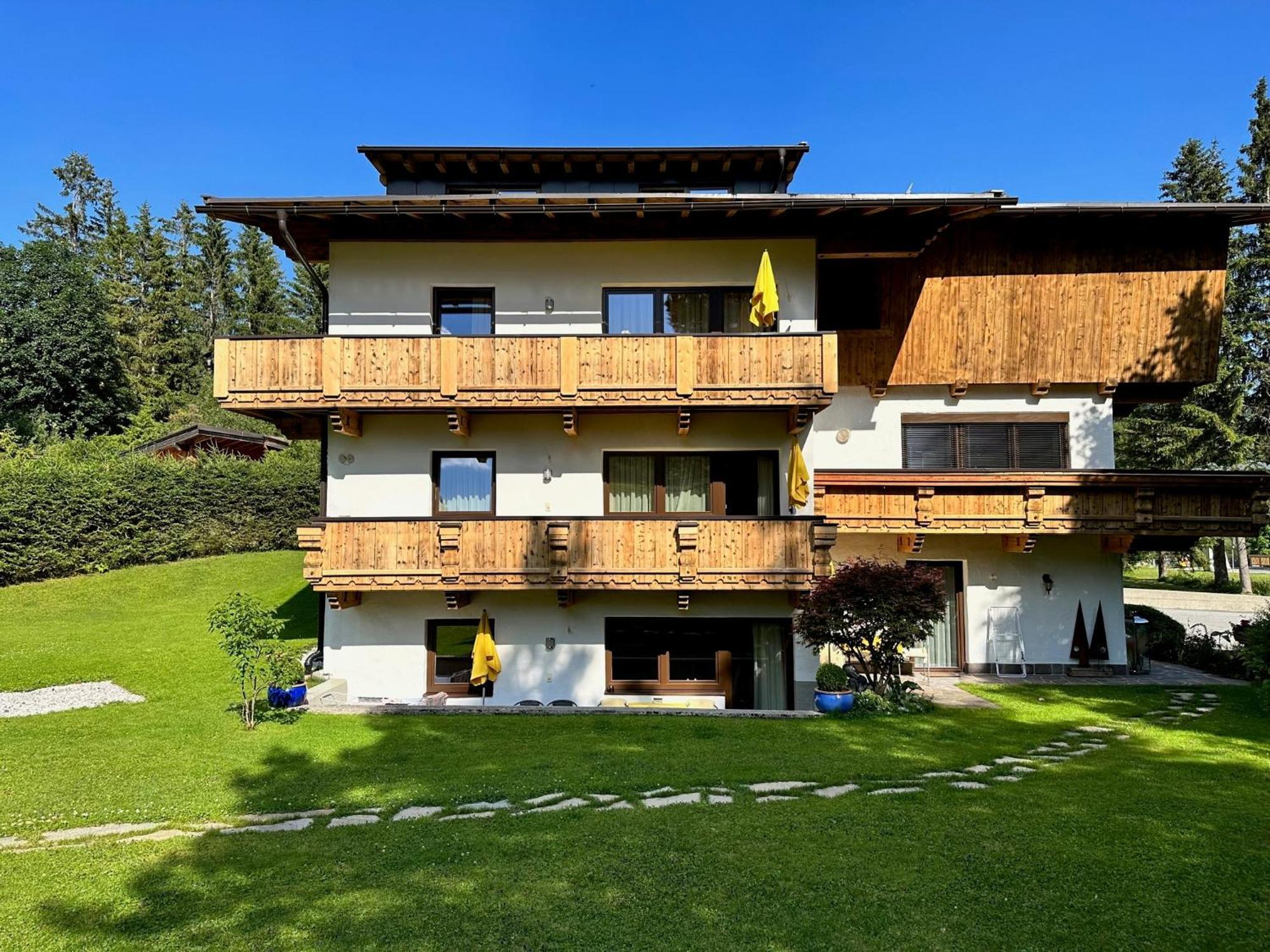Appartement W7 Haus Ganghofer à Leutasch Extérieur photo